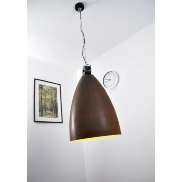 hofstein Suspension Masterlight Industria 10 Noir, 1 lumière* Lampes Modernes