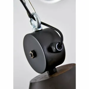 hofstein Suspension Masterlight Industria 10 Noir, 1 lumière* Lampes Modernes