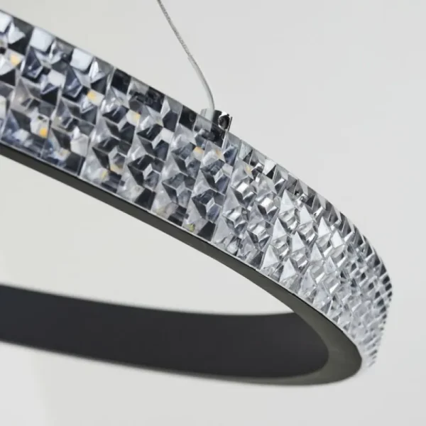 hofstein Suspension Melosa LED Noir, 1 lumière* Lampes Modernes