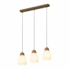 hofstein Suspension Nacimiento Bois clair, 3 lumières* Lampes Modernes