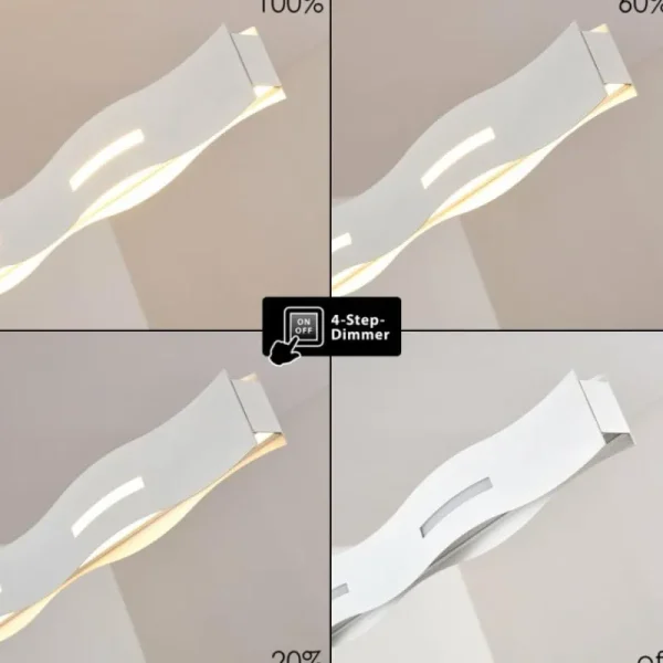 hofstein Suspension Nagold LED Blanc, 1 lumière* Lampes Modernes