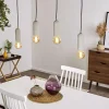 hofstein Suspension Nonume Noir, 4 lumières* Lampes Modernes