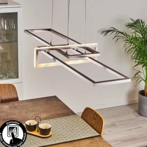 hofstein Suspension Omega LED Argenté, 1 lumière* Lampes Modernes