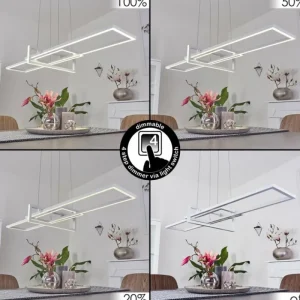 hofstein Suspension Omega LED Blanc, 1 lumière* Lampes Modernes