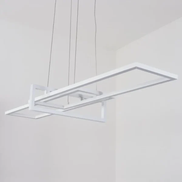 hofstein Suspension Omega LED Blanc, 1 lumière* Lampes Modernes
