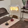hofstein Suspension Palibatz Blanc, 3 lumières* Lampes En Verre
