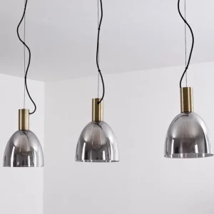 hofstein Suspension Panuhe Laiton, 3 lumières* Lampes Modernes