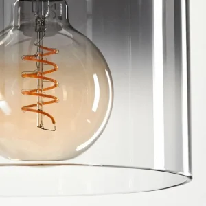 hofstein Suspension Parane Clair, Fumé, 4 lumières* Lampes Modernes