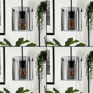 hofstein Suspension Parane Fumé, 4 lumières* Lampes Modernes