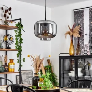 hofstein Suspension Patterson Noir, 1 lumière* Lampes Modernes