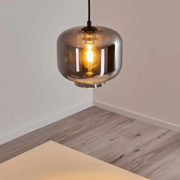 hofstein Suspension Patterson Noir, 1 lumière* Lampes Modernes