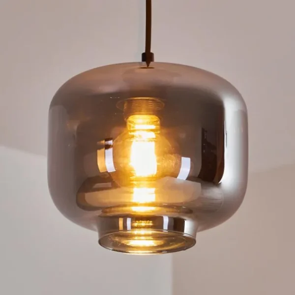 hofstein Suspension Patterson Noir, 1 lumière* Lampes Modernes