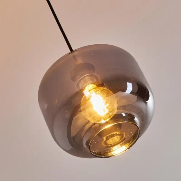 hofstein Suspension Patterson Noir, 1 lumière* Lampes Modernes