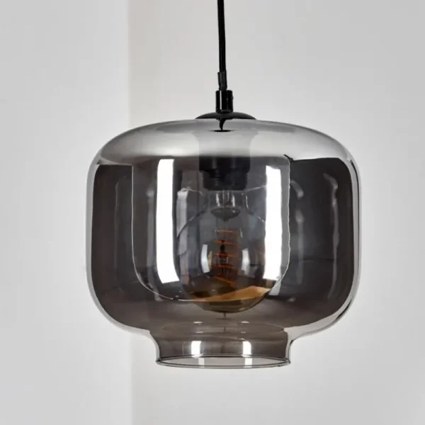hofstein Suspension Patterson Noir, 1 lumière* Lampes Modernes