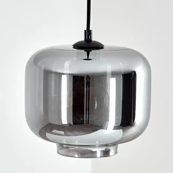 hofstein Suspension Patterson Noir, 1 lumière* Lampes Modernes