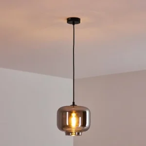 hofstein Suspension Patterson Noir, 1 lumière* Lampes Modernes