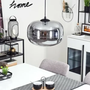 hofstein Suspension Peonniemi Noir, 1 lumière* Lampes Modernes