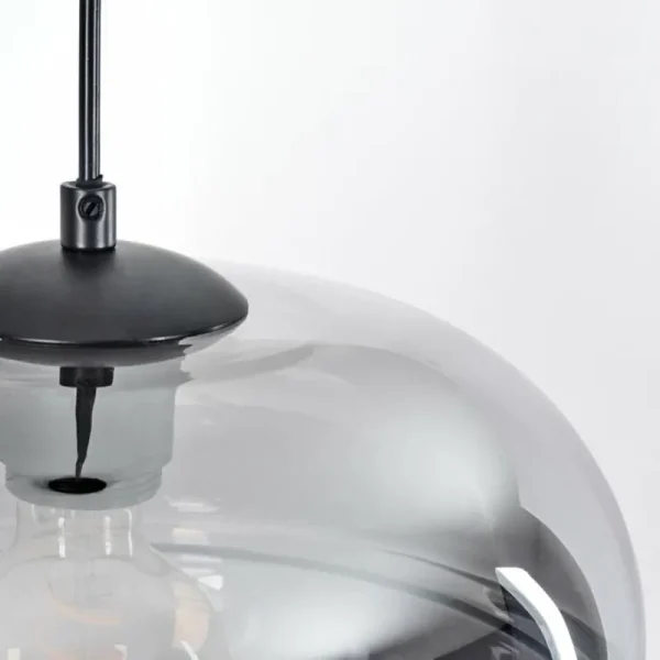 hofstein Suspension Peonniemi Noir, 1 lumière* Lampes Modernes
