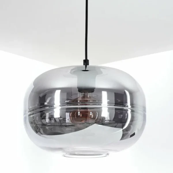 hofstein Suspension Peonniemi Noir, 1 lumière* Lampes Modernes