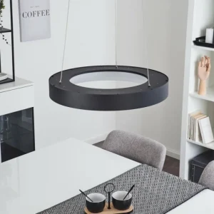hofstein Suspension Playas LED Noir, 1 lumière* Lampes Modernes