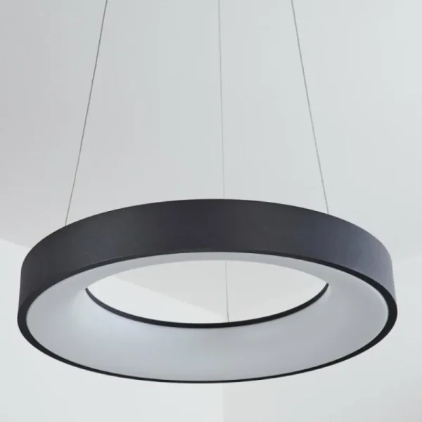 hofstein Suspension Playas LED Noir, 1 lumière* Lampes Modernes