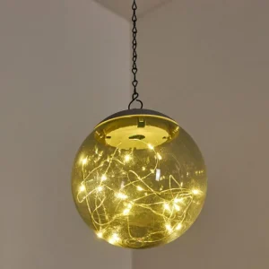 hofstein Suspension Pollenca LED Fumée, Noir, 20 lumières* Lampes Modernes