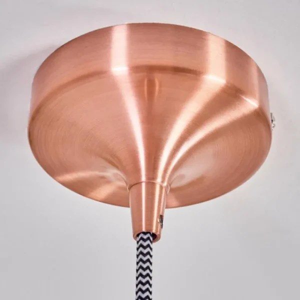 hofstein Suspension Polvero Cuivre, 1 lumière* Lampes Modernes