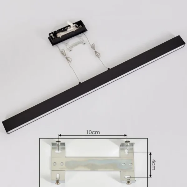 hofstein Suspension Poroporo LED Noir, 1 lumière* Lampes Modernes