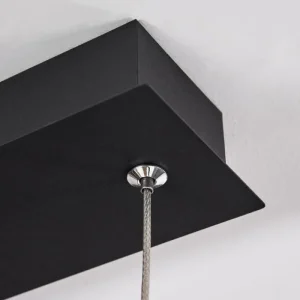 hofstein Suspension Poroporo LED Noir, 1 lumière* Lampes Modernes