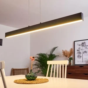 hofstein Suspension Poroporo LED Noir, 1 lumière* Lampes Modernes