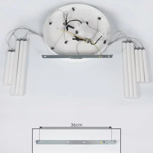 hofstein Suspension Porquera LED Blanc, 11 lumières* Lampes Modernes