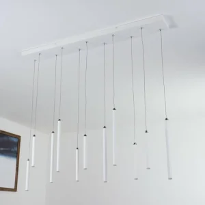hofstein Suspension Porquera LED Blanc, 11 lumières* Lampes Modernes