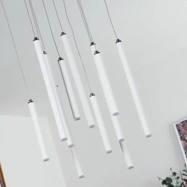 hofstein Suspension Porquera LED Blanc, 11 lumières* Lampes Modernes