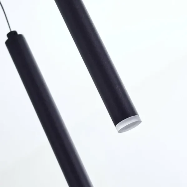 hofstein Suspension Porquera LED Noir, 11 lumières* Lampes Modernes