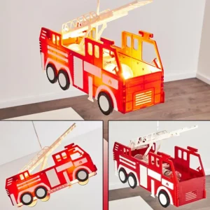 hofstein Suspension Praya Rouge, 2 lumières* Lampes Modernes