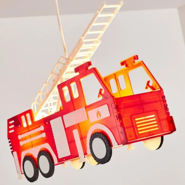 hofstein Suspension Praya Rouge, 2 lumières* Lampes Modernes