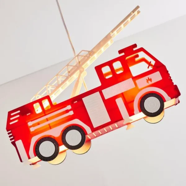 hofstein Suspension Praya Rouge, 2 lumières* Lampes Modernes