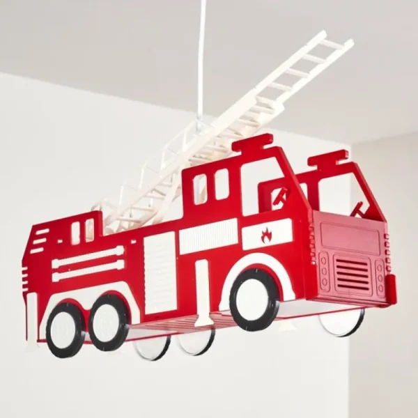 hofstein Suspension Praya Rouge, 2 lumières* Lampes Modernes