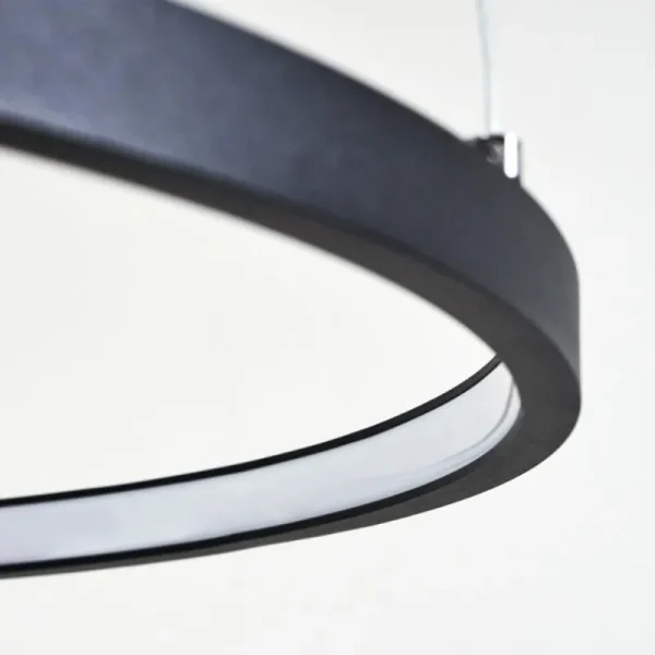 hofstein Suspension Preci LED Noir, 1 lumière* Lampes Modernes