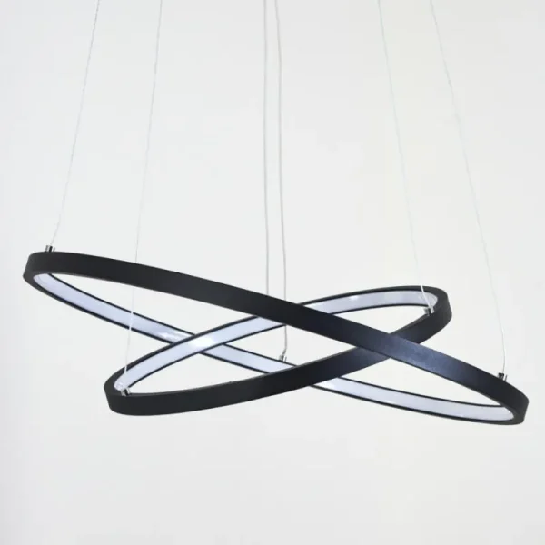 hofstein Suspension Preci LED Noir, 1 lumière* Lampes Modernes