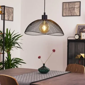 hofstein Suspension Pucara Noir, 1 lumière* Lampes Modernes