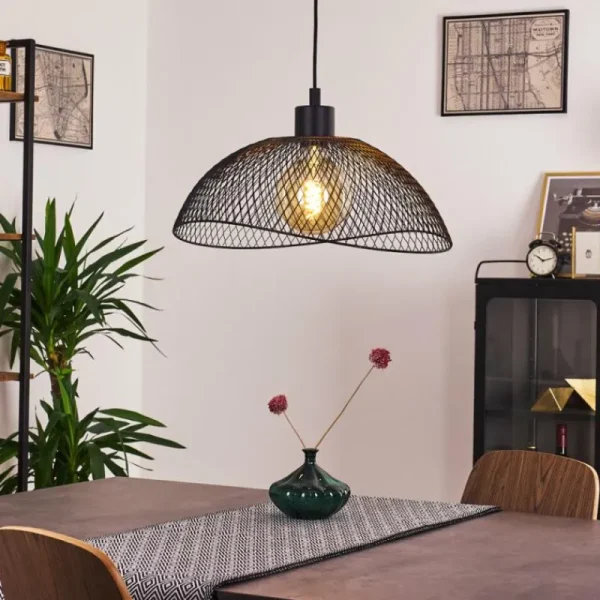 hofstein Suspension Pucara Noir, 1 lumière* Lampes Modernes