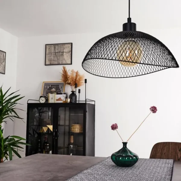 hofstein Suspension Pucara Noir, 1 lumière* Lampes Modernes