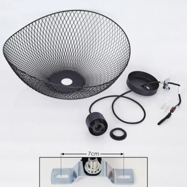 hofstein Suspension Pucara Noir, 1 lumière* Lampes Modernes