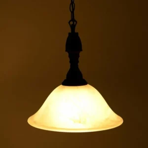 Luminaires Reality Suspension Reality Brun, Rouille, Blanc, 1 lumière* Lampes En Verre