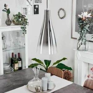 hofstein Suspension Rehula Chrome, 1 lumière* Lampes Modernes