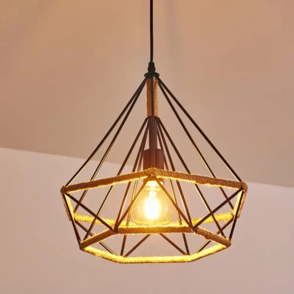 hofstein Suspension Riekje Noir, 1 lumière* Lampes Modernes