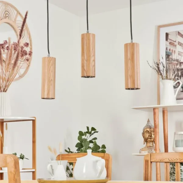 hofstein Suspension Ripamonti LED Écru, 3 lumières* Lampes Modernes