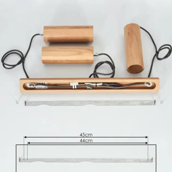 hofstein Suspension Ripamonti LED Écru, 3 lumières* Lampes Modernes