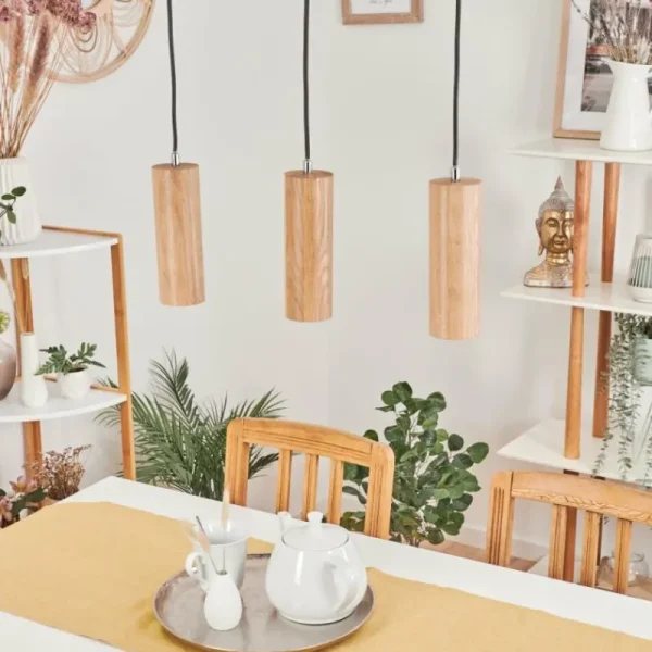 hofstein Suspension Ripamonti LED Écru, 3 lumières* Lampes Modernes